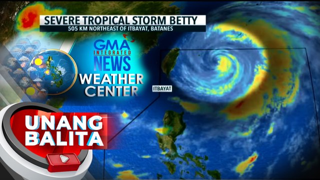 Bagyong #BettyPH, inaasahang lalabas na ng PAR sa mga susunod na oras; posibleng nasa labas na ng PAR mamayang hapon o gabi - Weather update today as of 6:07 a.m. (June 1, 2023)| UB