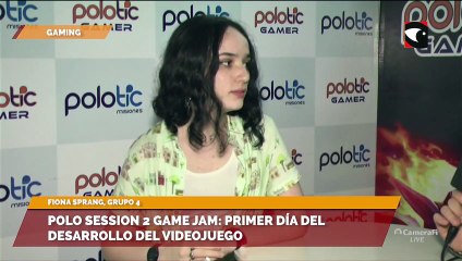 Polo Session 2 Game Jam primer día del desarrollo del videojuego