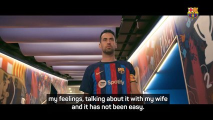 Busquets felt the time was right to end Barca career