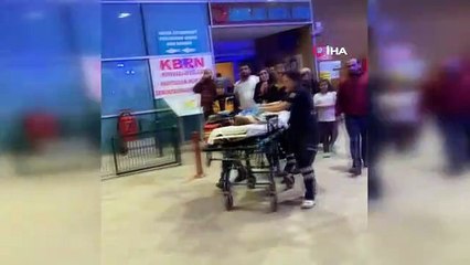 Gaz yağı içen bebek yaşam mücadelesi veriyor