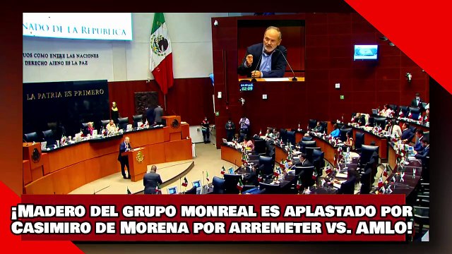¡VEAN! ¡Madero del Grupo Monreal es aplastado por Casimiro de Morena por arremeter contra AMLO!