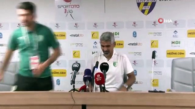 Bodrumspor Teknik Direktörü İsmet Taşdemir: 'Çok dengeli başladık, talihsiz bir gol yedik'