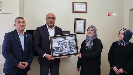 Kütahya İHH'dan Mavi Marmara gazisinin eşine ziyaret