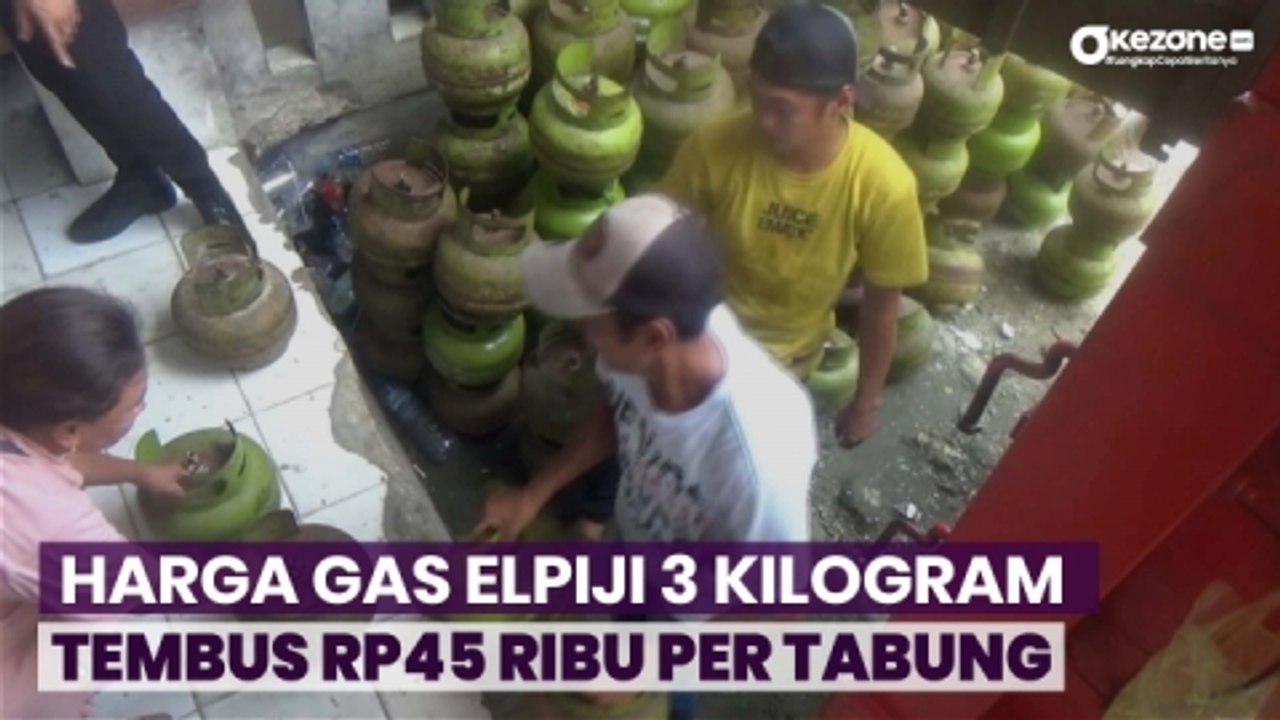 Operasi Pasar Gas Elpiji 3 Kilogram  Diserbu Ra...