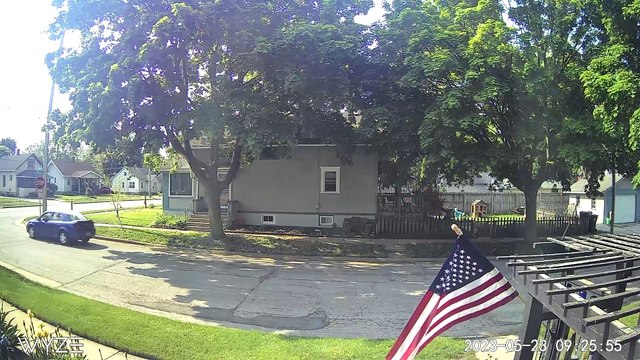 USPS Mail Truck Rolls Over