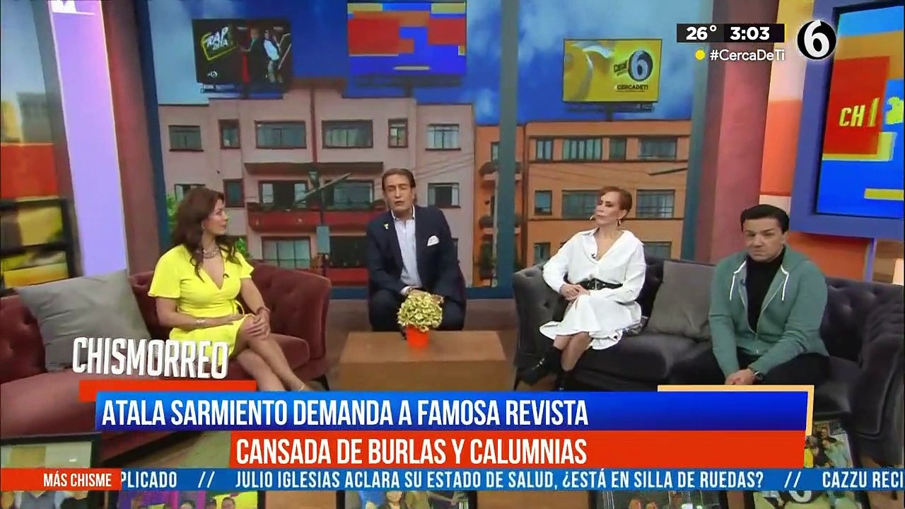 Atala Sarmiento demanda a revista por daño moral y uso indebido de su imagen