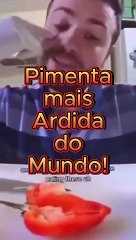 Vi na Net: A pimenta mais ardida do mundo!