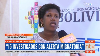 15 investigados el caso Banco Fassil con alerta migratoria