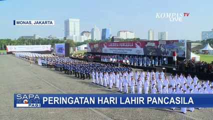 Descargar video: Pimpin Upacara Hari Lahir Pancasila, Jokowi Kenakan Baju Adat Deli Serdang