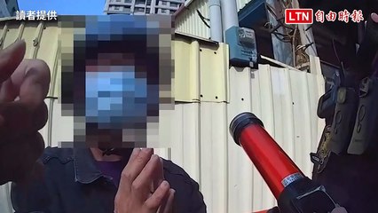 真的很醉！男酒駕見警求饒「盧」半小時 竟稱「害怕」酒測器(讀者提供)