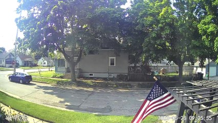 USPS Mail Truck Rolls Over