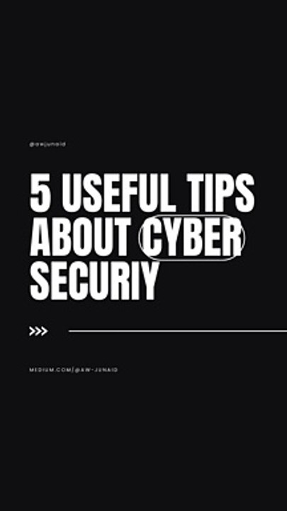 5 useful tips about cyber security #tips #cybersecurity #networking