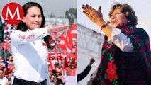 Alejandra del Moral y Delfina Gómez respetan pacto de no agresión durante campañas electorales