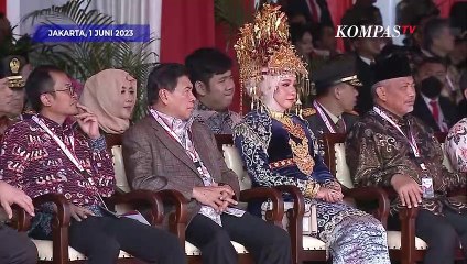 Pesan Tegas Jokowi di Upacara Hari Lahir Pancasila, Tolak Politik Identitas Hadapi Pemilu 2024