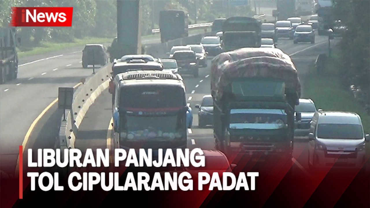 Libur Hari Lahir Pancasila, Kendaraan Padati Tol Cipularang
