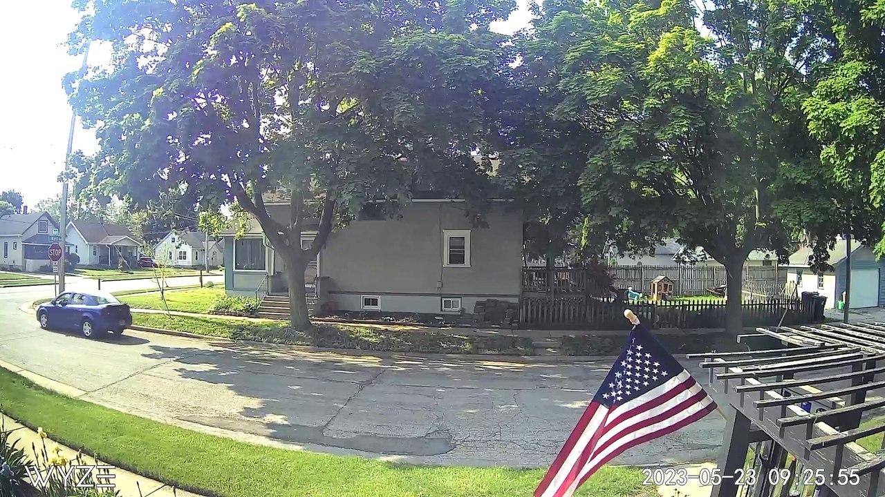 USPS Mail Truck Rolls Over