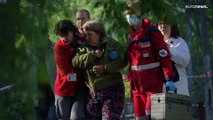 قصف جوّي روسي على كييف يوقع ثلاثة قتلى بينهم طفلان وأوكرانيا تقصف منطقة روسية حدودية