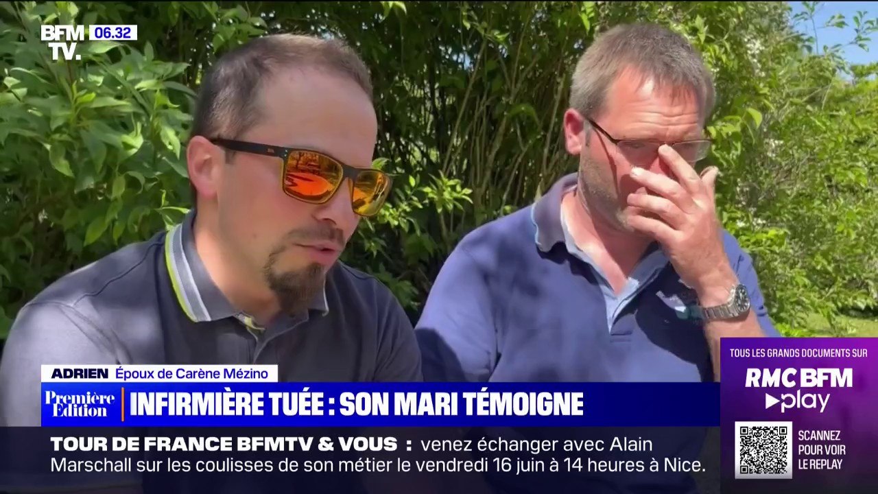 Le mari de Carène Mézino, l'infirmière tuée au CHU de Reims, lui rend hommage avant ses obsèques