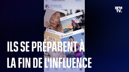 Comment des influenceurs se préparent à la fin de l'influence