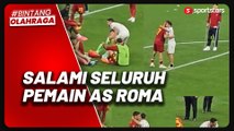 Salut! Jesus Navas Datangi Lalu Salami Seluruh Pemain AS Roma