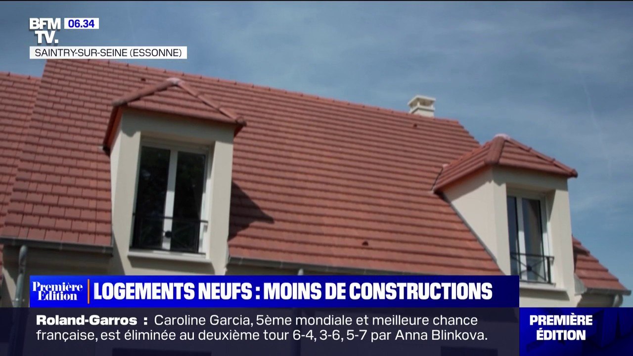 Les constructions de logements neufs en forte baisse