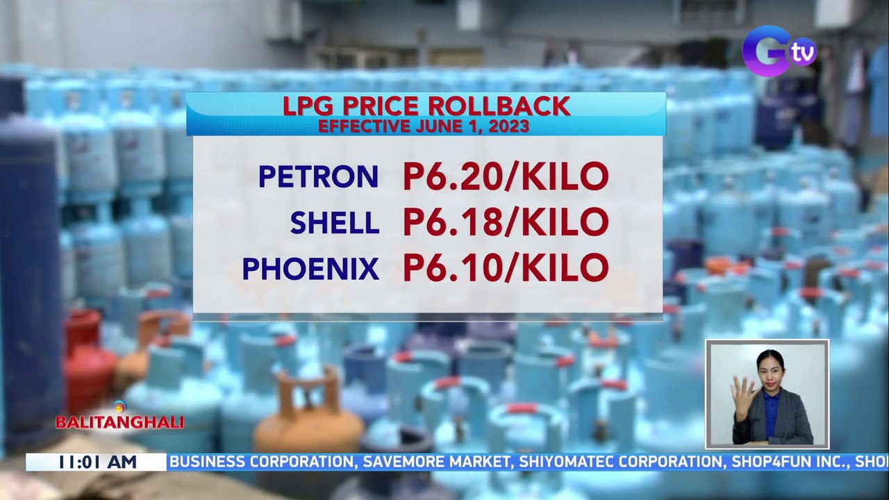 LPG price rollback | BT