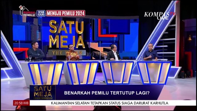 Politisi Demokrat: Informasi Dari Orang Dalam Pernah Terjadi di MK | SATU MEJA THE FORUM