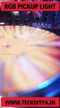 Experience Mesmerizing Light Rhythms with RGB Pickup Light! ✨