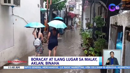 Boracay at ilang lugar sa Malay, Aklan, binaha | BT