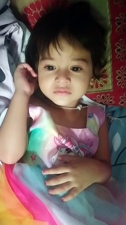 Cute Trishu saying that Mamma annoying her-dm