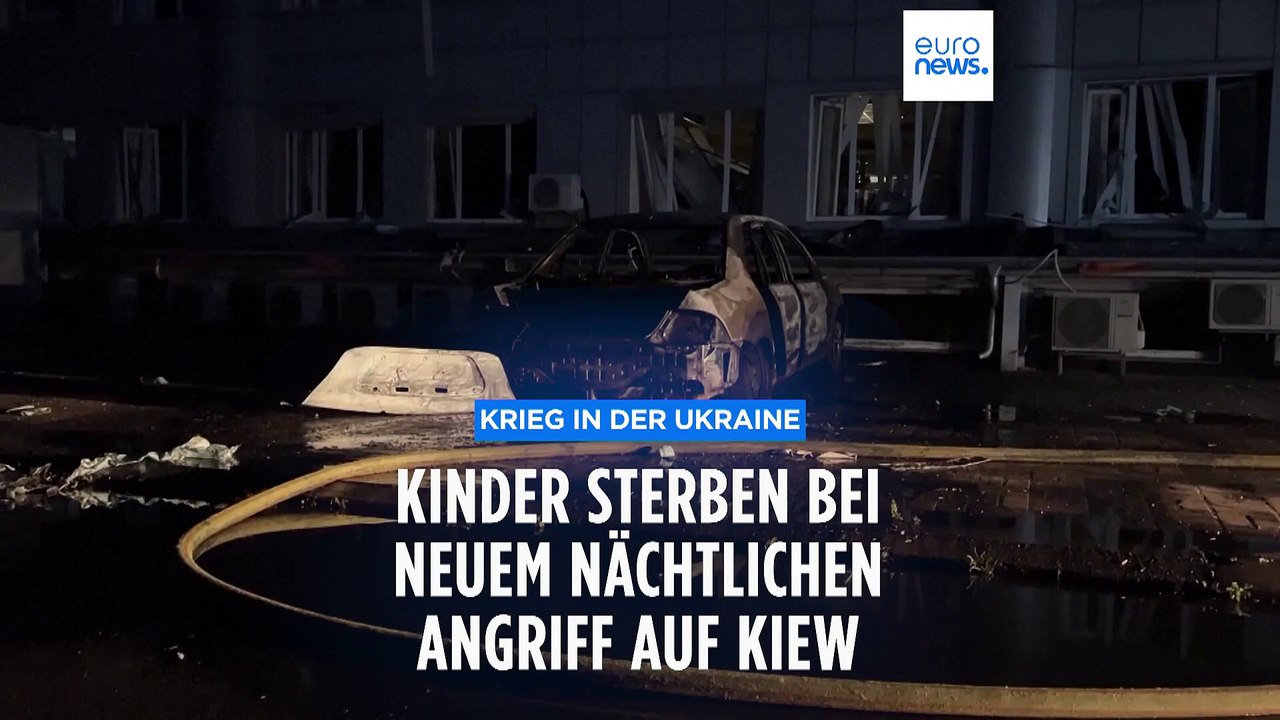 Zwei tote Kinder nach Angriff auf Kiew