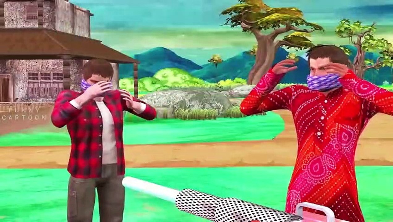 Do chor ki khani - Machine chor - Moral Stories - Hindi khani - Stories - Funny cartoon - cartoon - video - commedy