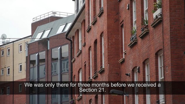 Sarah's life in temporary accommodation in London