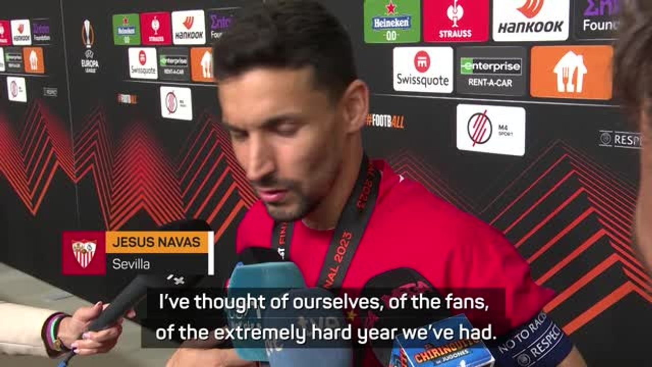 Seville native Navas tearful after Europa League win