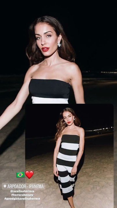 Comme elle l'a montré sur Instagram, la belle actrice se trouve actuellement à Rio de Janeiro, au Brésil