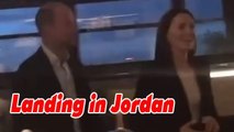 The Prince and Princess of Wales have been spotted at Amman ahead of Jordan’s royal wedding today