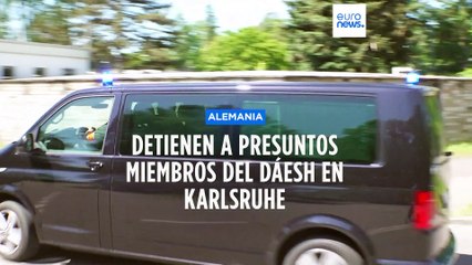 Alemania detiene a presuntos miembros del Dáesh en Karlsruhe