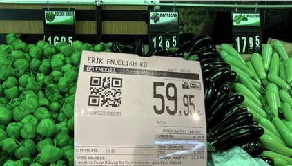 'Hal Kayıt Sistemi' ile tespit edildi! Halde 18 rafta 59 lira