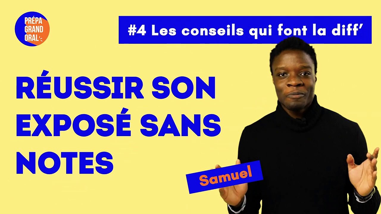 La règle des 4x20 - Prépa Grand oral du bac