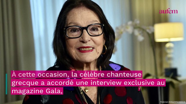 Nana Mouskouri atteinte d'un cancer, elle se confie : Je n'ai jamais voulu en parler
