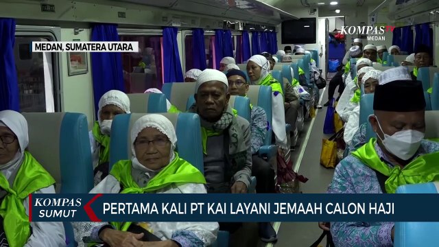 PT KAI Divre I Sumut Layani Keberangkatan Jamaah Calon Haji Asal Labuhanbatu