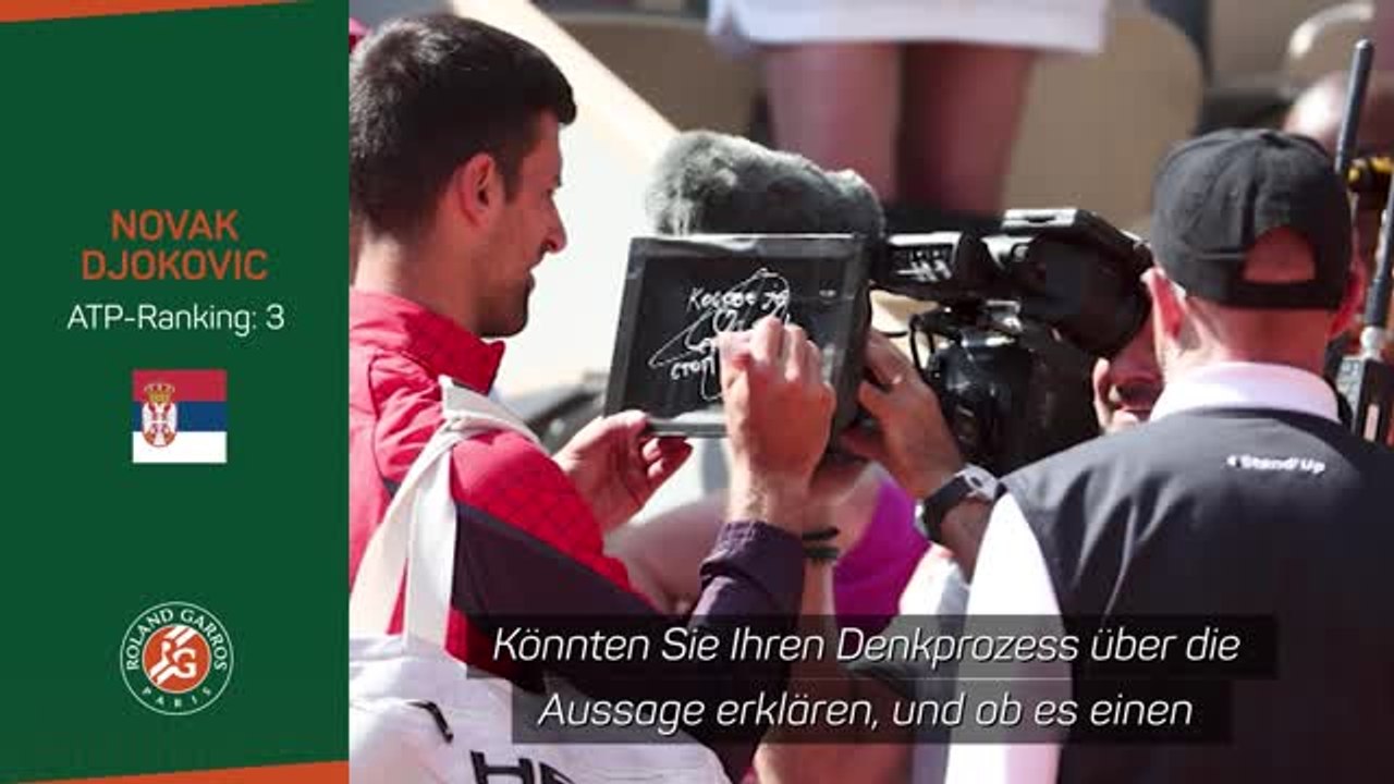 Djokovic verteidigt Kosovo-Aussage