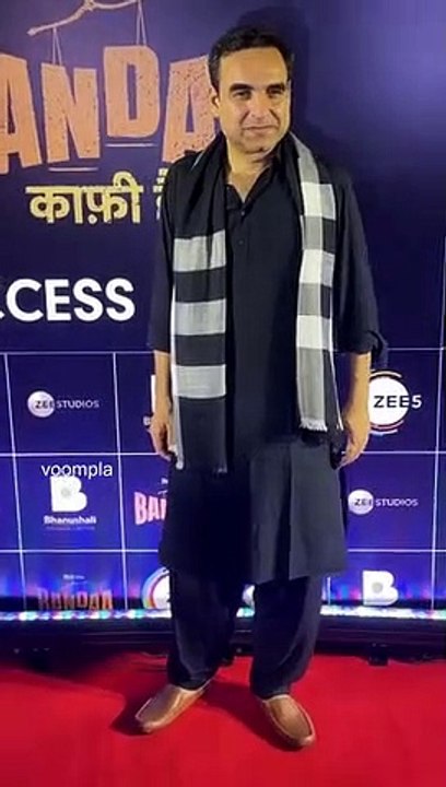 Pankaj Tripathi The talented actor was seen at a party in Khar