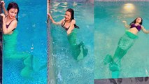 Avneet Kaur Swimming Pool में Mermaid Look Video Viral । Boldsky