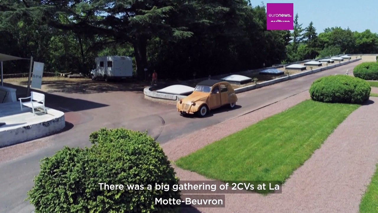 This fully-functioning handmade wooden car is going up for sale in France