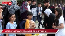 Sultangazi'de yıkım sırasında 3 binada hasar oluştu 