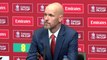 Ten Hag on United's FA Cup final defeat to fierce rivals Manchester City