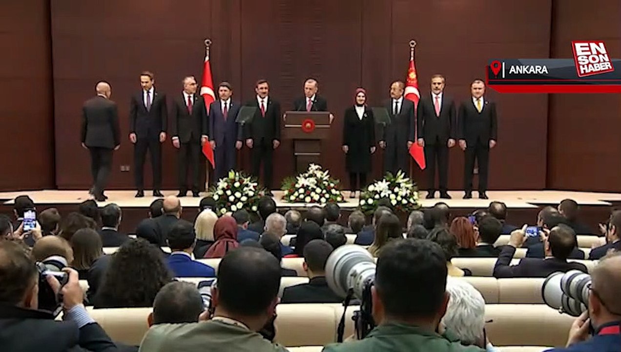 Cumhurbaşkanı Erdoğan yeni kabineyi açıkladı: İşte 67. Hükümet'in bakanları