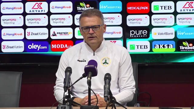 İSTANBUL - HangiKredi Ümraniyespor-Bitexen Giresunspor maçının ardından