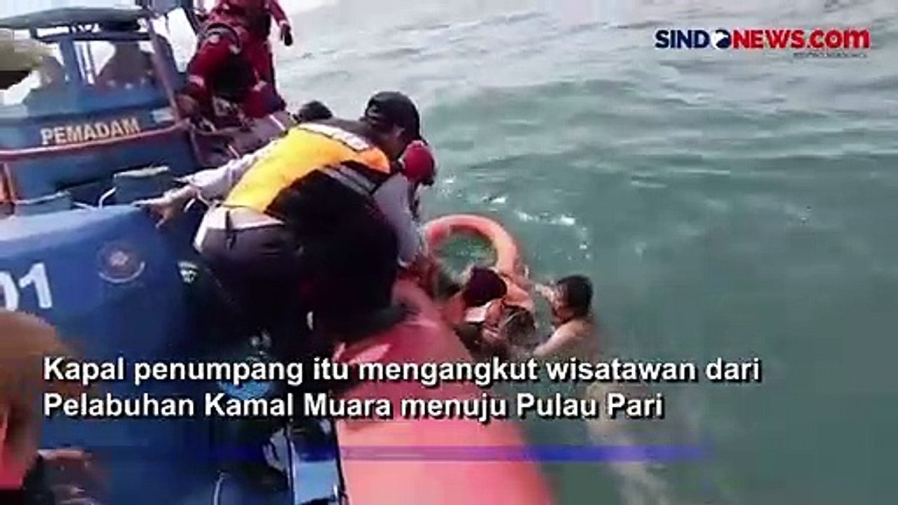Kapal Tenggelam di Perairan Kepulauan Seribu Selatan, Diduga Bocor pada Bagian Belakang